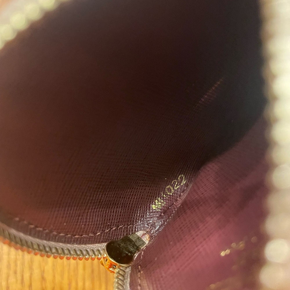 Louis Vuitton Monogram Cherry Mini Lin Coin Pouch - Picture 9 of 9